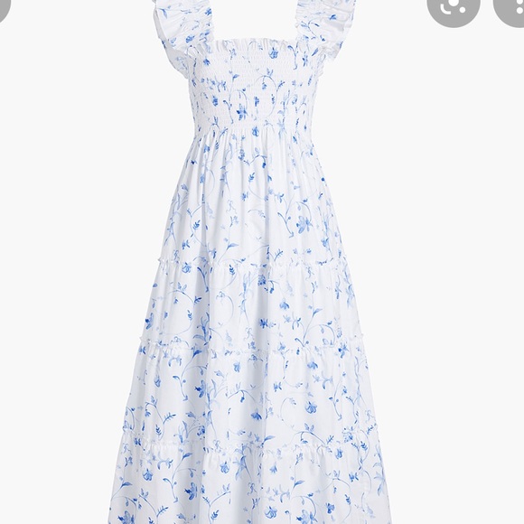 Hill House Dresses & Skirts - Hill House Blue Botanical Ellie Nap Dress
